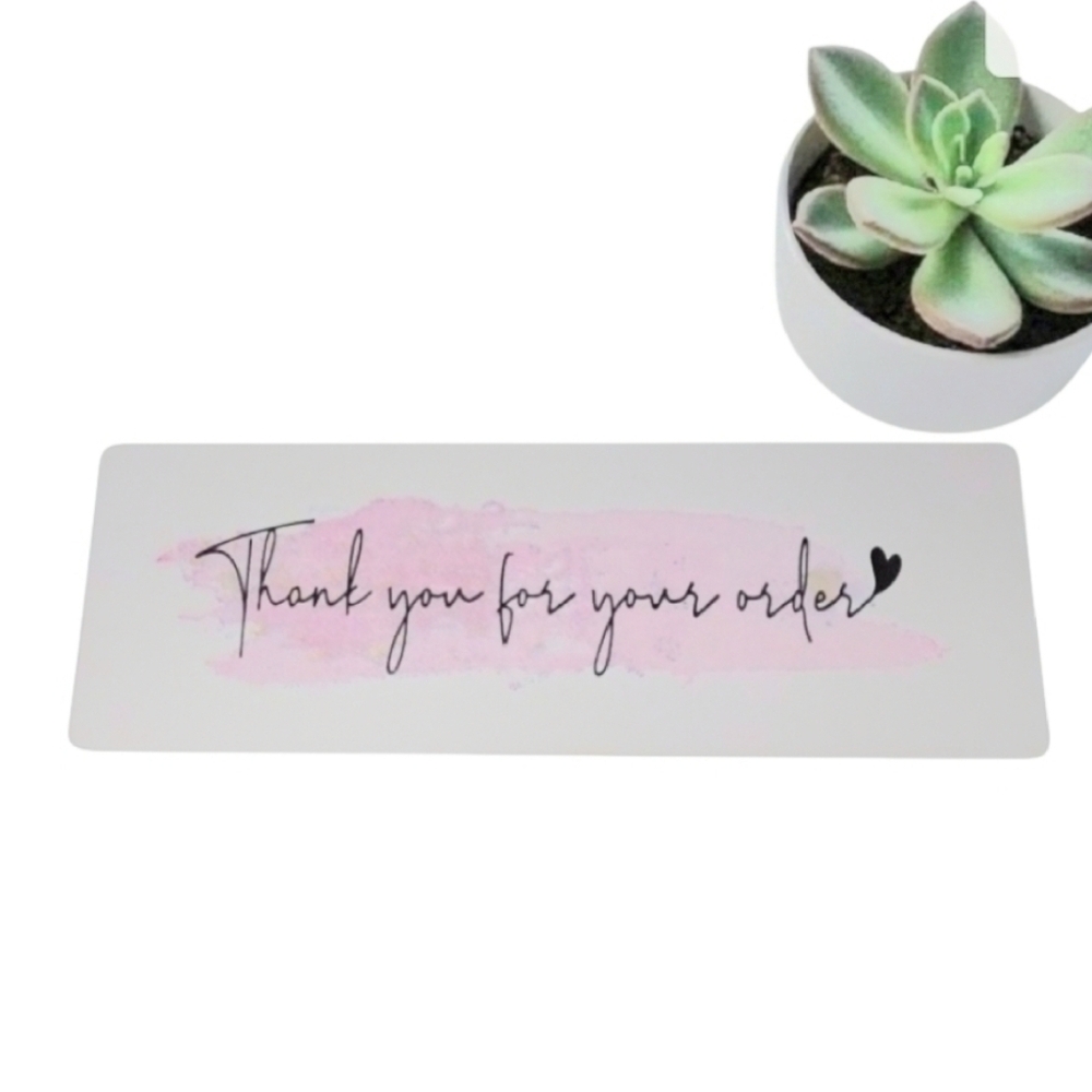 120 Thank You Stickers Roll 1" x 3"